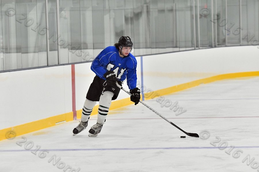 Wheaton College Men\'s Ice Hockey vs Middlesex Community College. - Photo By: KEITH NORDSTROM